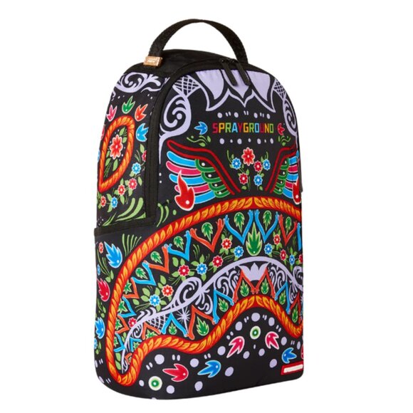 Sprayground “The Valley” Backpack – Gold Zippers 18″ – NWT – Designer Streetwear - Picture 3 of 9